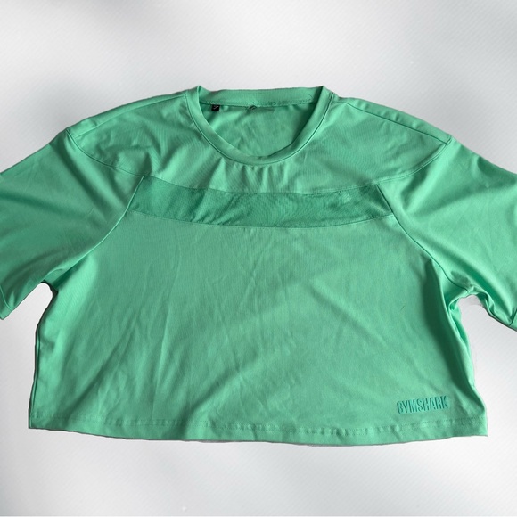 Gymshark Women's Long Sleeve Top in Mint - Picture 1 of 3